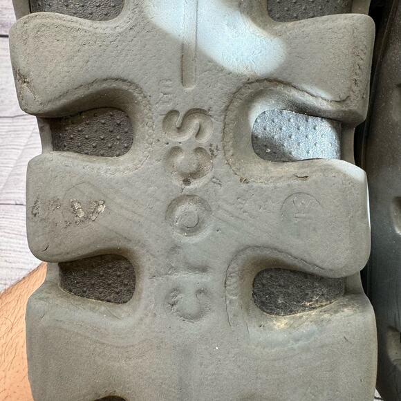 Crocs Duet Sport Black Slide On Clogs Men Size 9 Women Size 11 - Picture 9 of 9